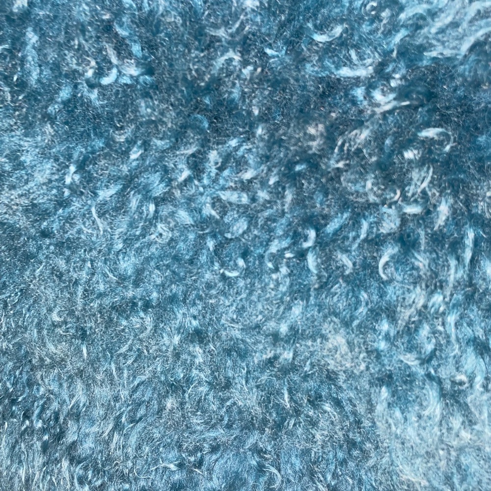 Calypso Saint Barths Fur Pillow Teal